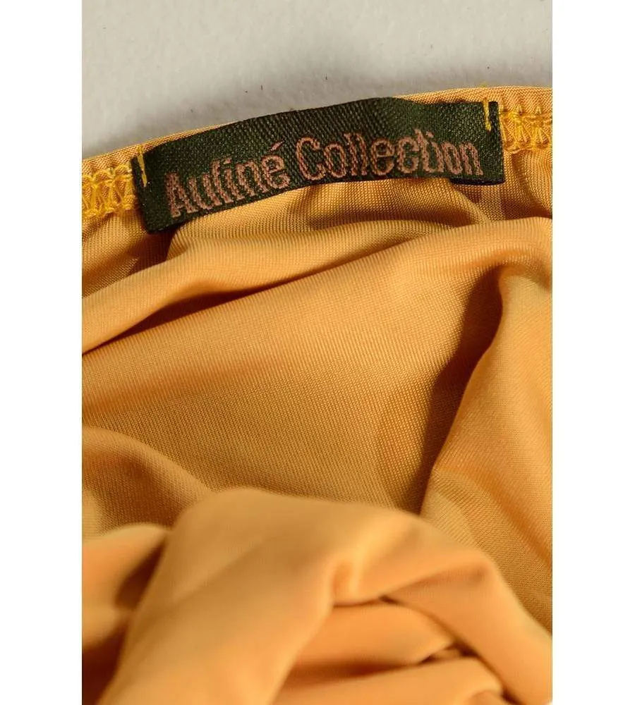 Auliné Collection Womens Sexy Pull On Stretch Ruched Bodycon Dress