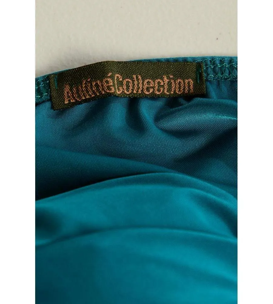 Auliné Collection Womens Sexy Pull On Stretch Ruched Bodycon Dress