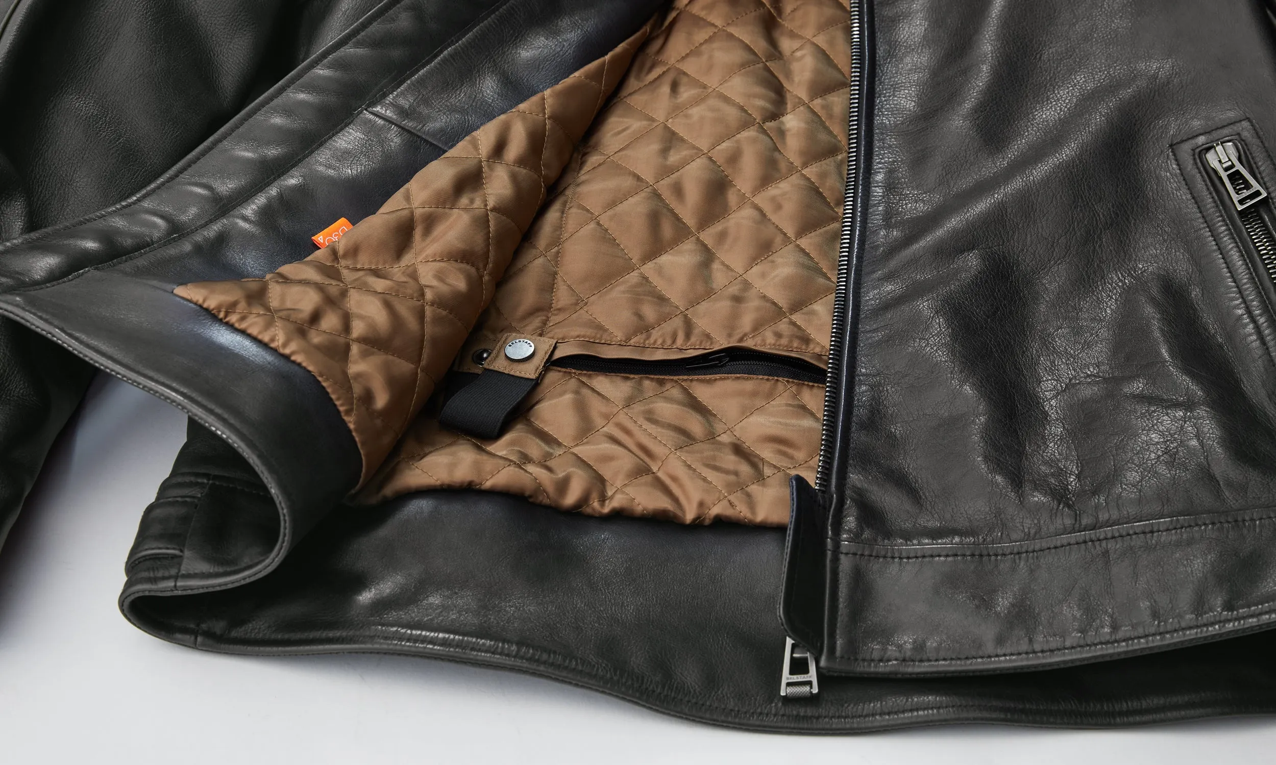 Belstaff Centenary Outlaw Pro Men's Leather Jacket - Black