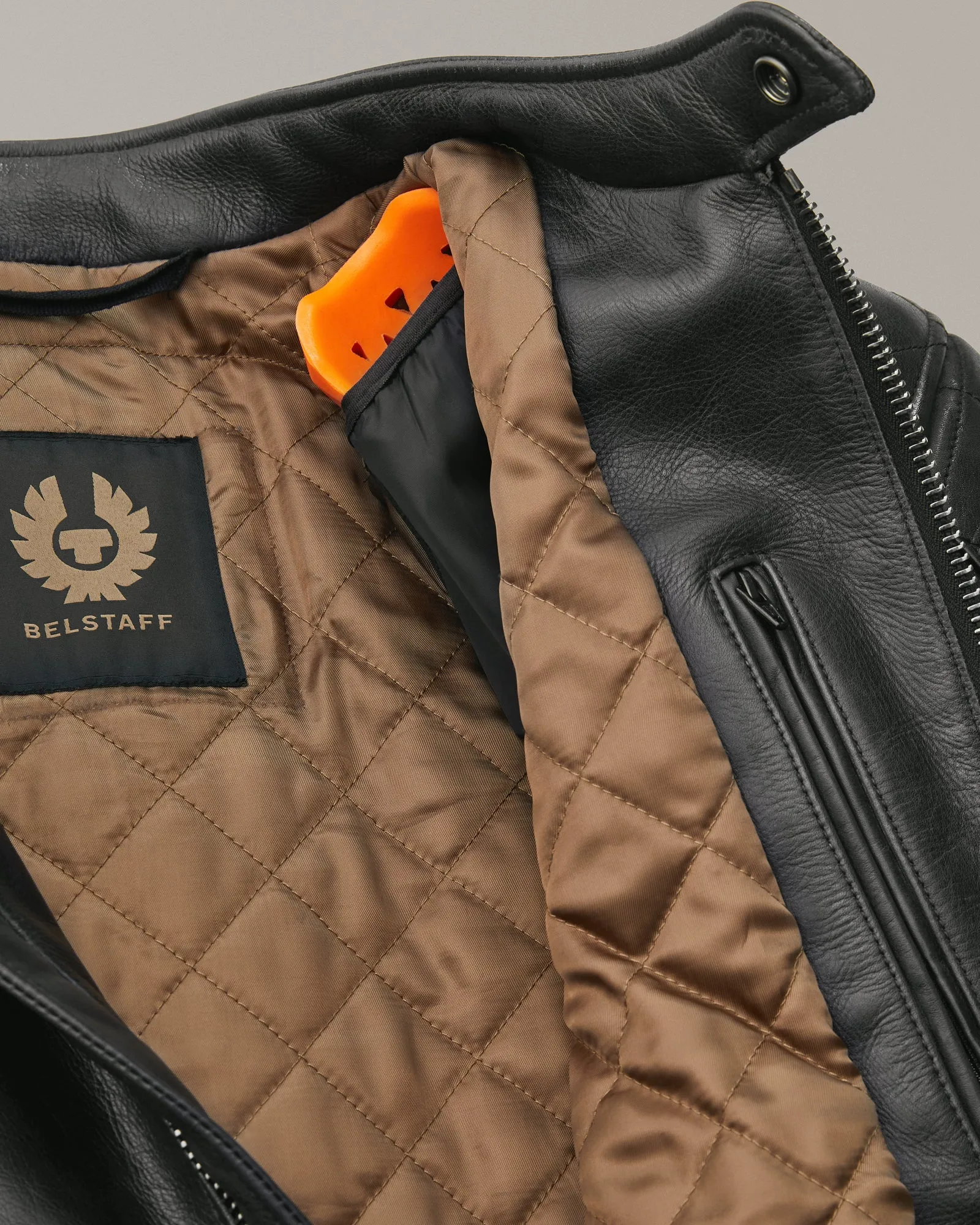 Belstaff Centenary Outlaw Pro Men's Leather Jacket - Black