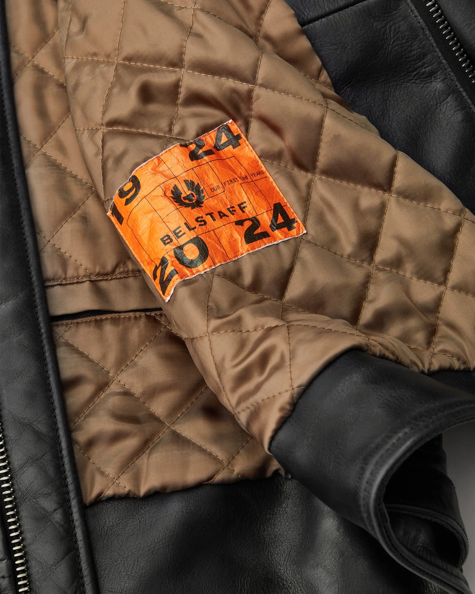 Belstaff Centenary Outlaw Pro Men's Leather Jacket - Black