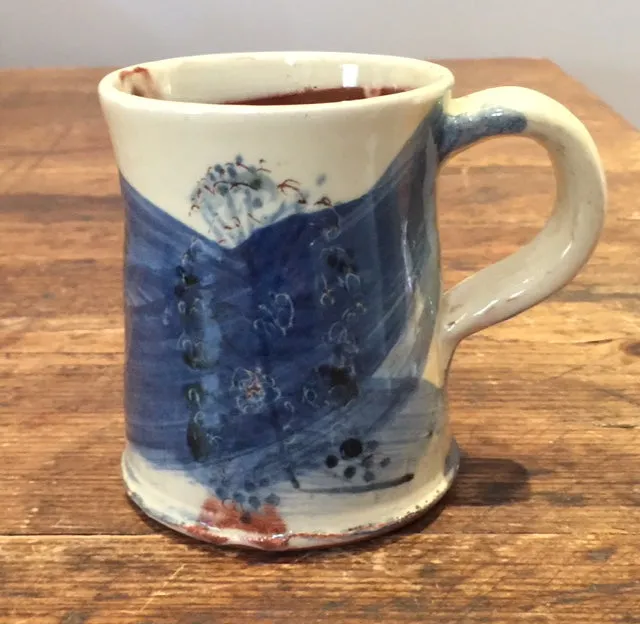 Blue Flowers Mug 2