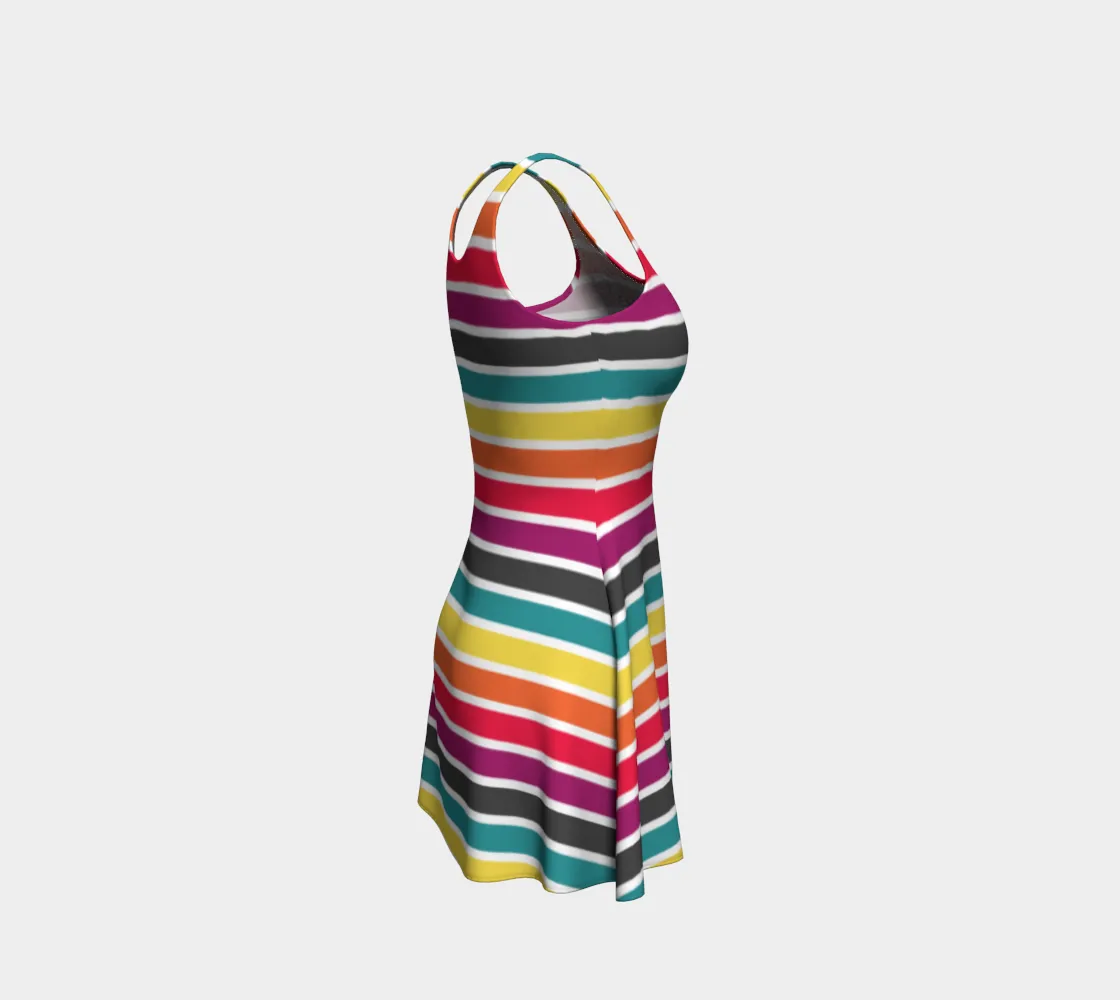Cute Loops Flare Dress