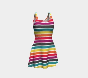 Cute Loops Flare Dress
