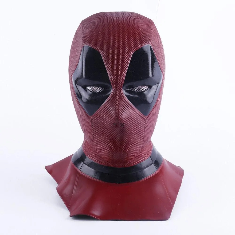 Deadpool 2 LED Glowing Eye Lights Full Face Mask Cosplay Balaclava Prop