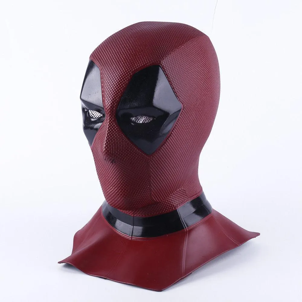 Deadpool 2 LED Glowing Eye Lights Full Face Mask Cosplay Balaclava Prop