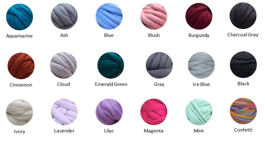 DIY Arm Knit Kit, Baby Blanket 25x30 in