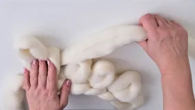 DIY Arm Knit Kit, Baby Blanket 25x30 in