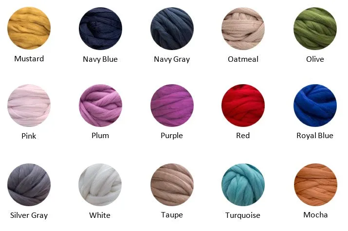 DIY Arm Knit Kit, Baby Blanket 25x30 in