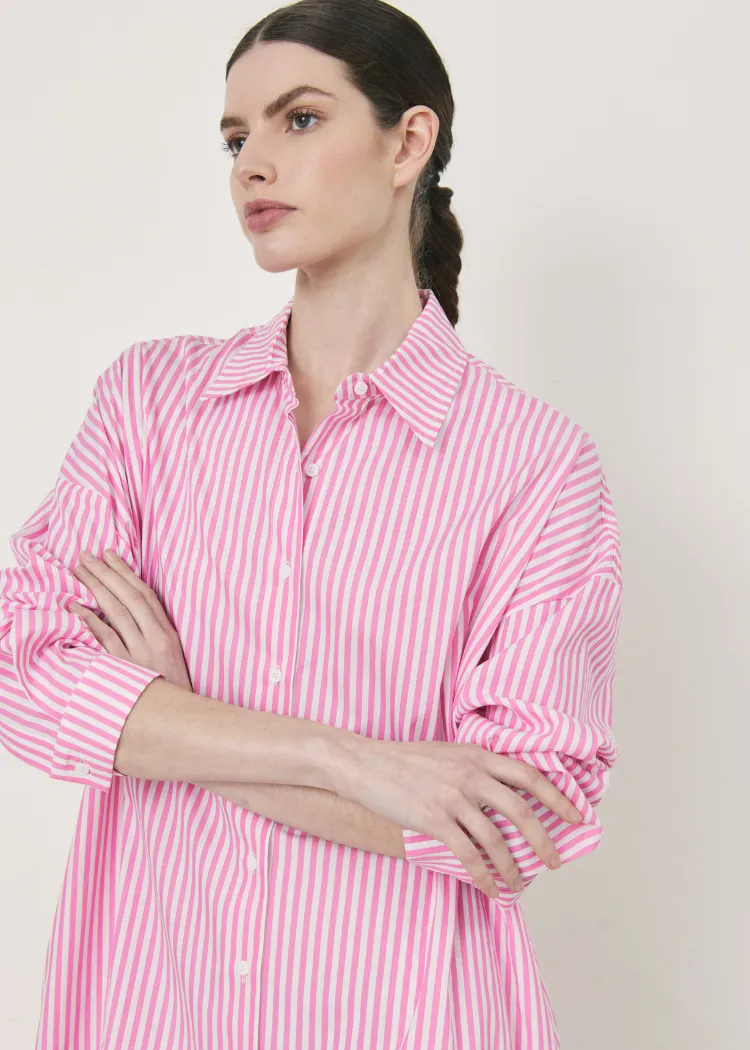 Dèluc Solar Dress - Striped Pink ***FINAL SALE***