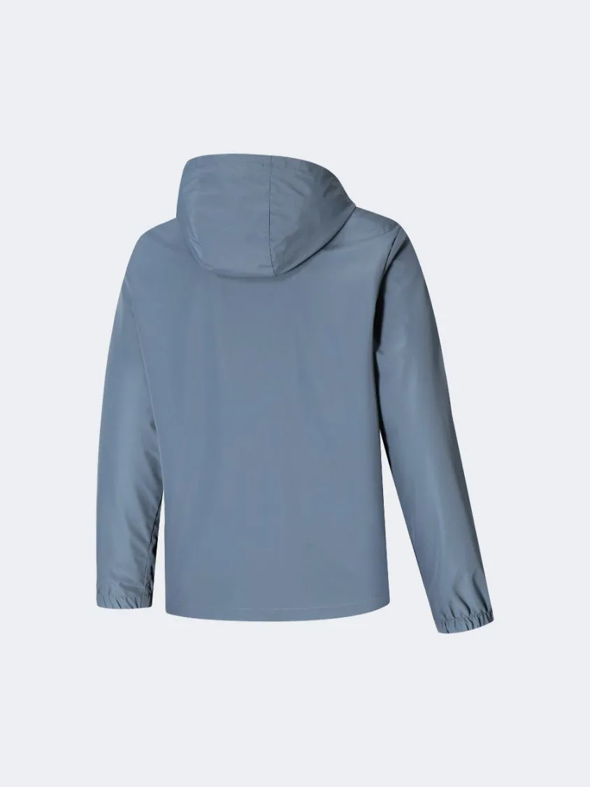 Erke Windbreaker Men Training Jacket Haze Blue