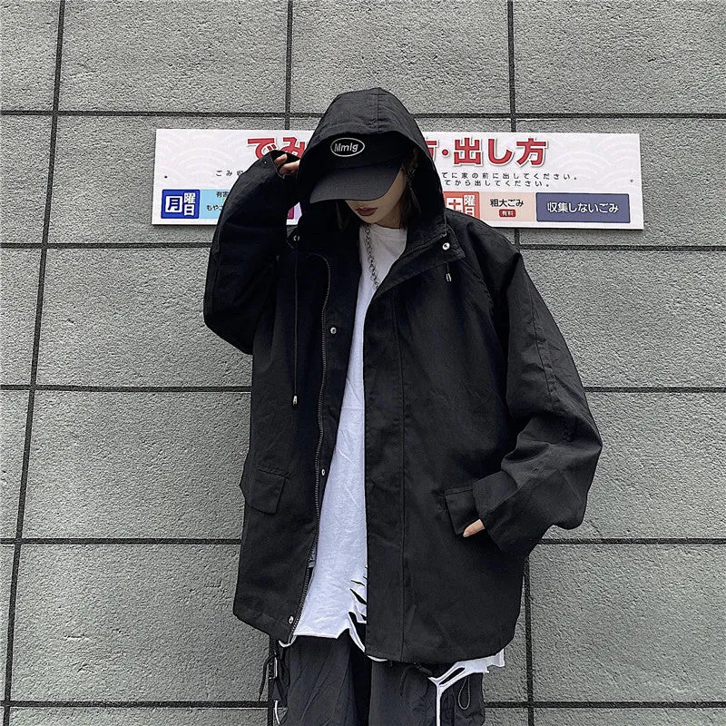 Harajuku hooded jacket  KF82257