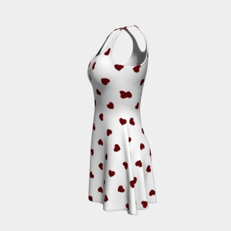 Hearts Flare Dress