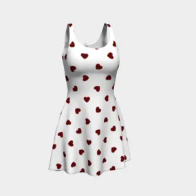 Hearts Flare Dress