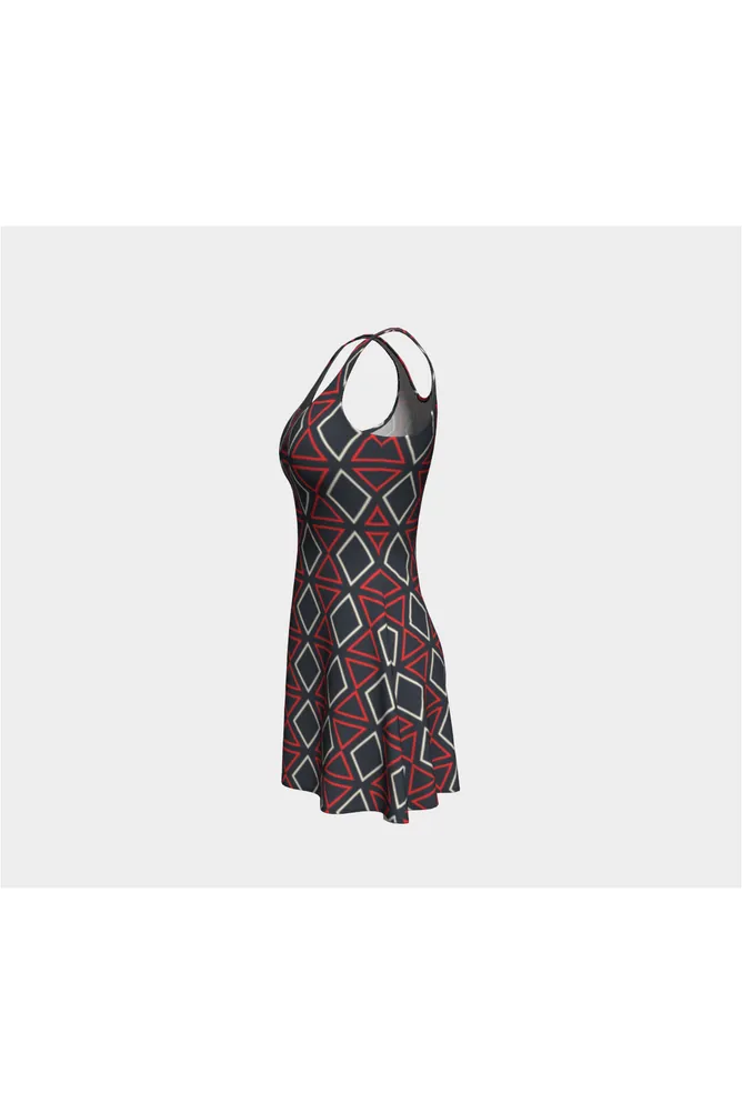 Hourglass and Diamond Flare Dress