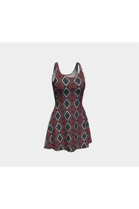 Hourglass and Diamond Flare Dress