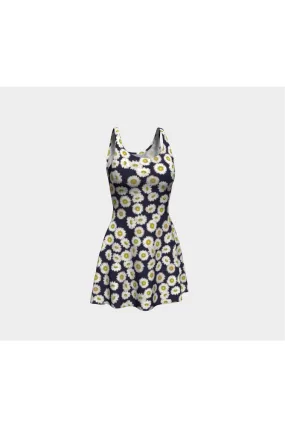 Long Daisy Nights Flare Dress