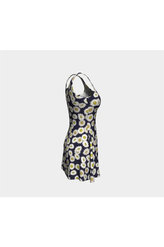 Long Daisy Nights Flare Dress