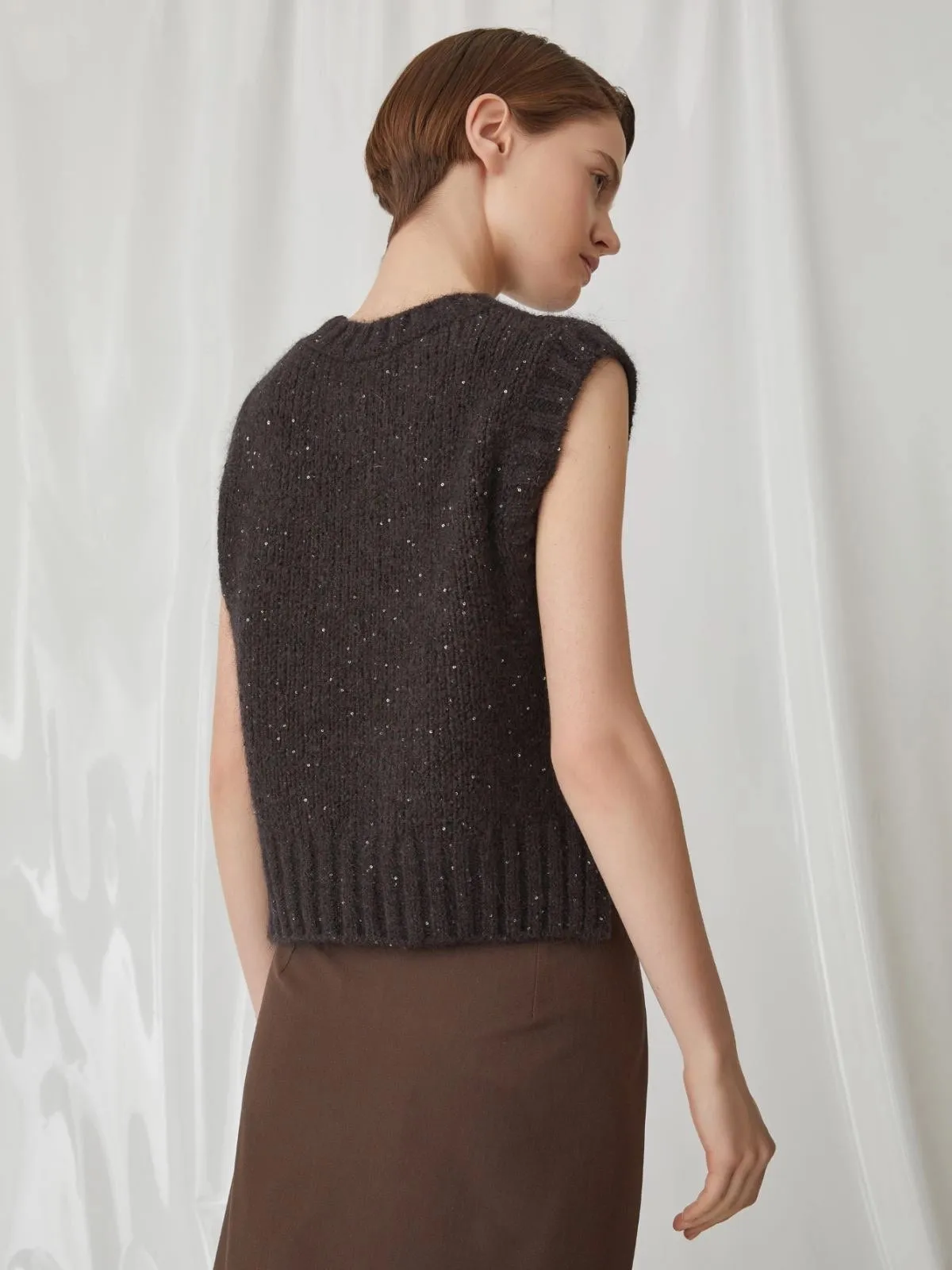 Marella Women's Agoraio Sequinned Gilet
