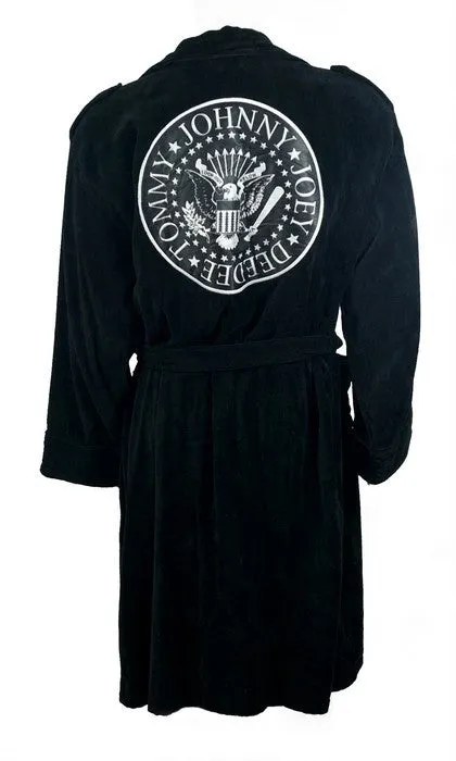 RAMONES TOWEL BIKER BATHROBE