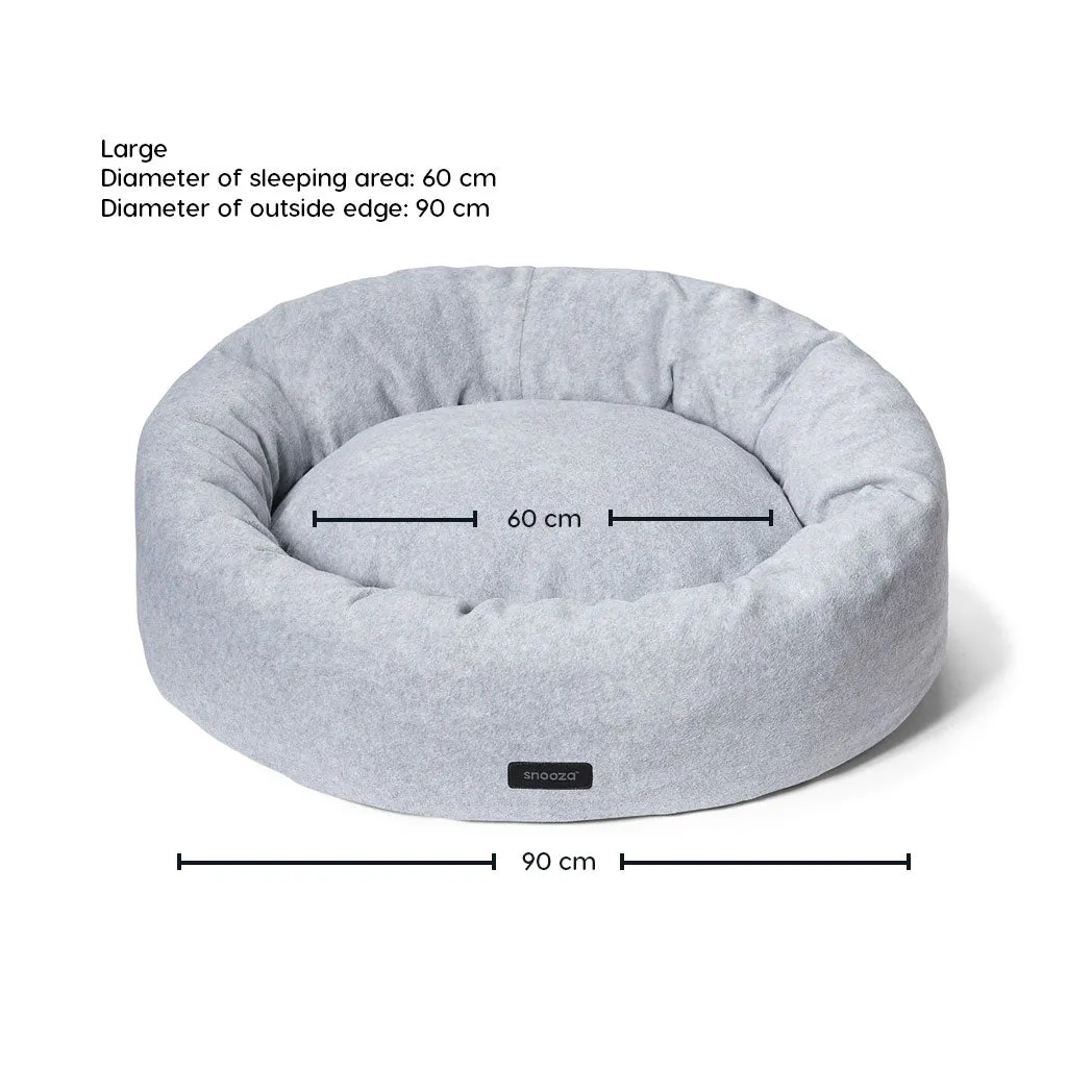 Self-Warming Cuddler Dog Bed