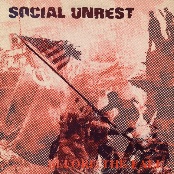 Social Unrest - Before The Fall (LP, Album) (VG )
