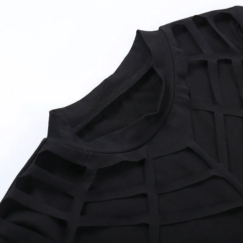 Spider Web Collar Drss