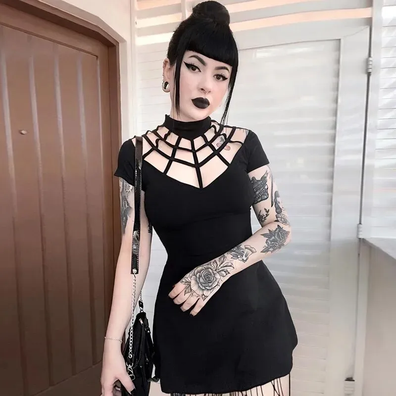 Spider Web Collar Drss