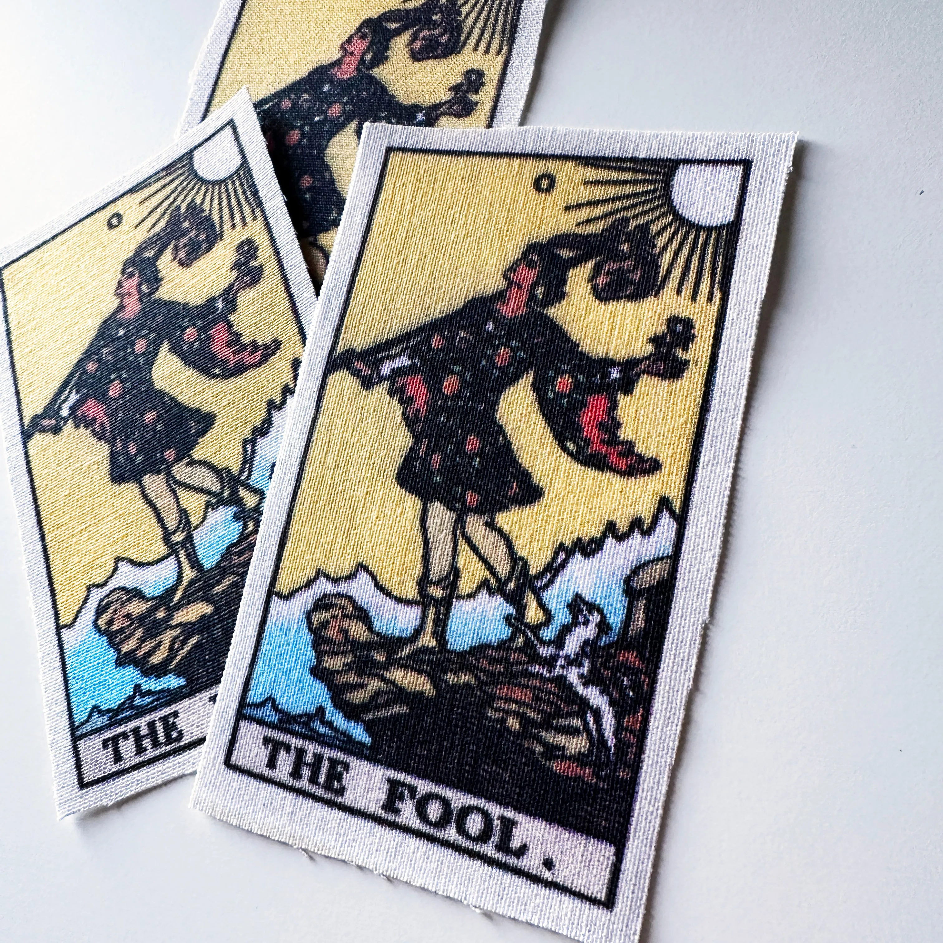 Tarot Card The Fool Fabric Patch