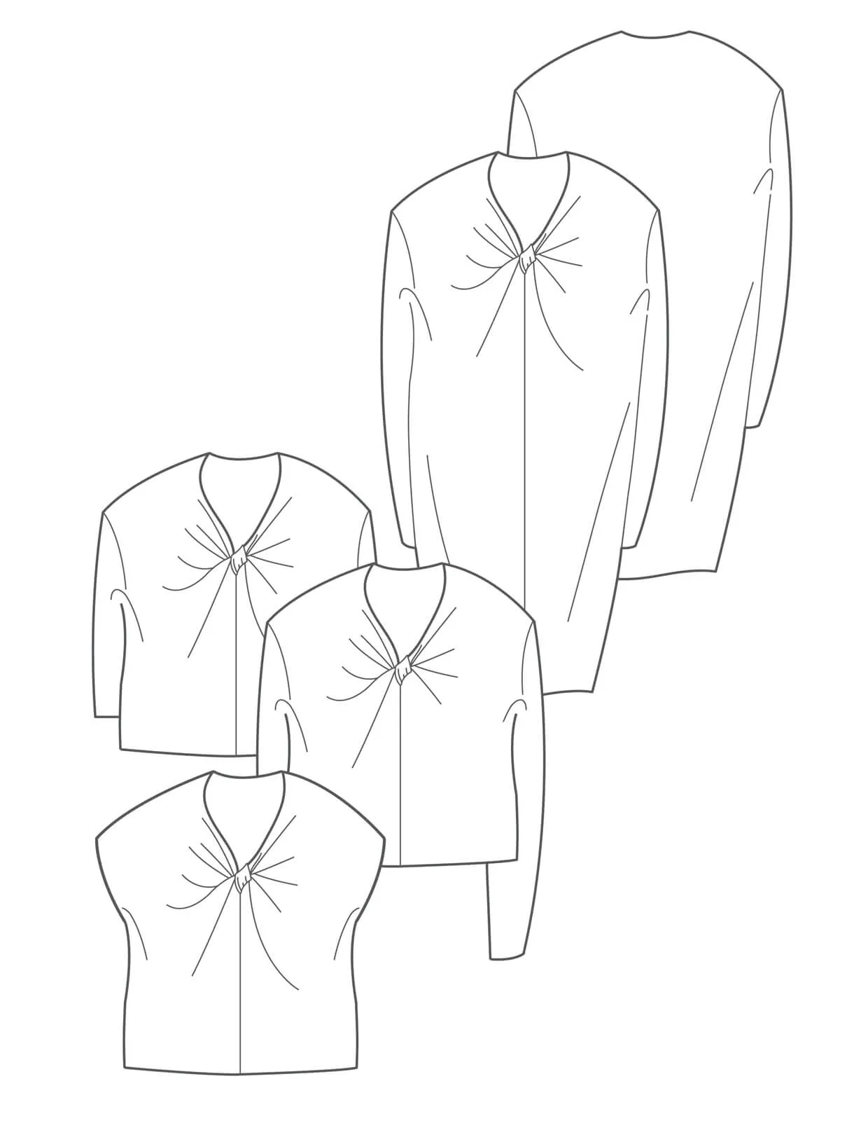 The Maker's Atelier 10, The Origami Dress and Top PDF Pattern, with or without printing